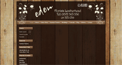 Desktop Screenshot of edenflorists.net